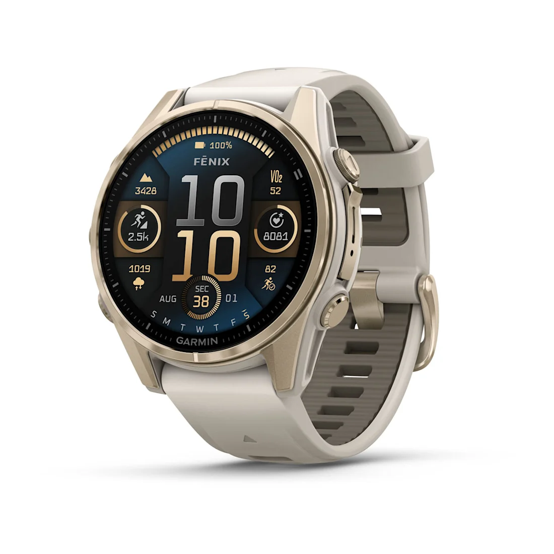 Fenix 8 51mm AMOLED Sapphire front left