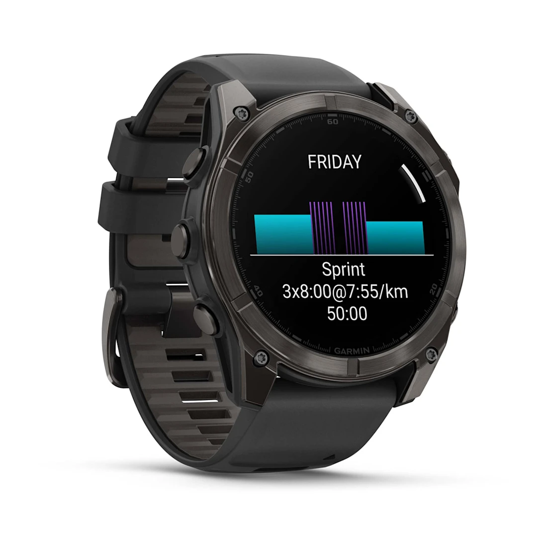Fenix 8 51mm AMOLED Sapphire front right