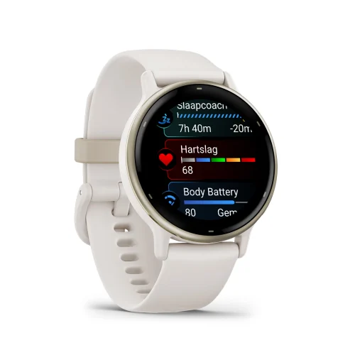 Garmin Vivoactive 5 Cream Gold front right