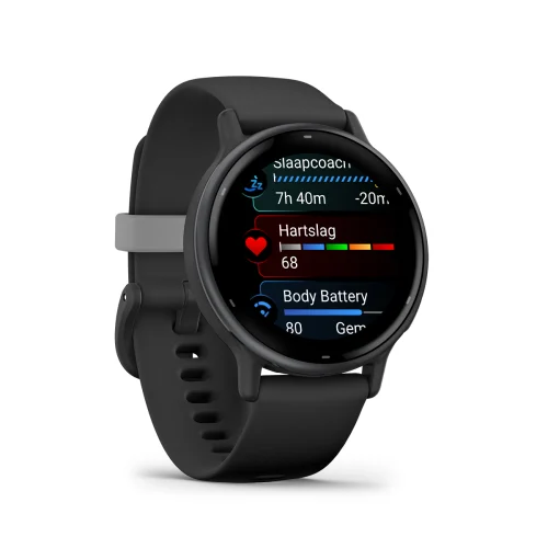 Garmin Vivoactive 5 Slate aluminium front right
